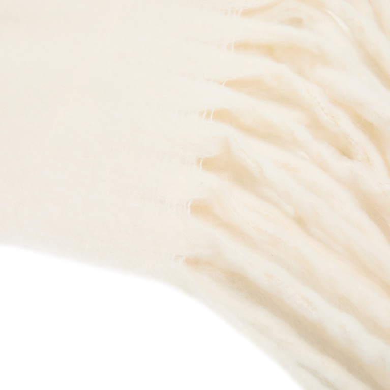 Knit scarf "Smooth Scarf" Off white
